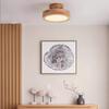 Nordic Living Room Ceiling Lamps Solid Wood Corridor LED Lamp Apanese Style Entrance Balcony Bedroom Headboard Ceiling Lights