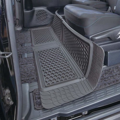 BONFORM Car Mat Flex Guard Minivan 2nd Row/Regular Car 50x140cm Black 6455-05BK