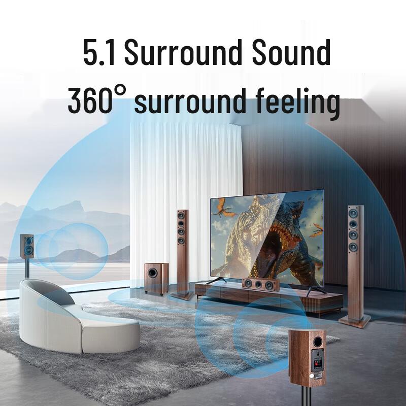 Аудиосистема домашнего кинотеатра SANSUI F7 Pro 5.1 (Китайская версия)