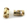 5Pcs 3mm to 3mm Brass Universal Flexible Shaft Coupling Joint – For RC Car & RC Boat