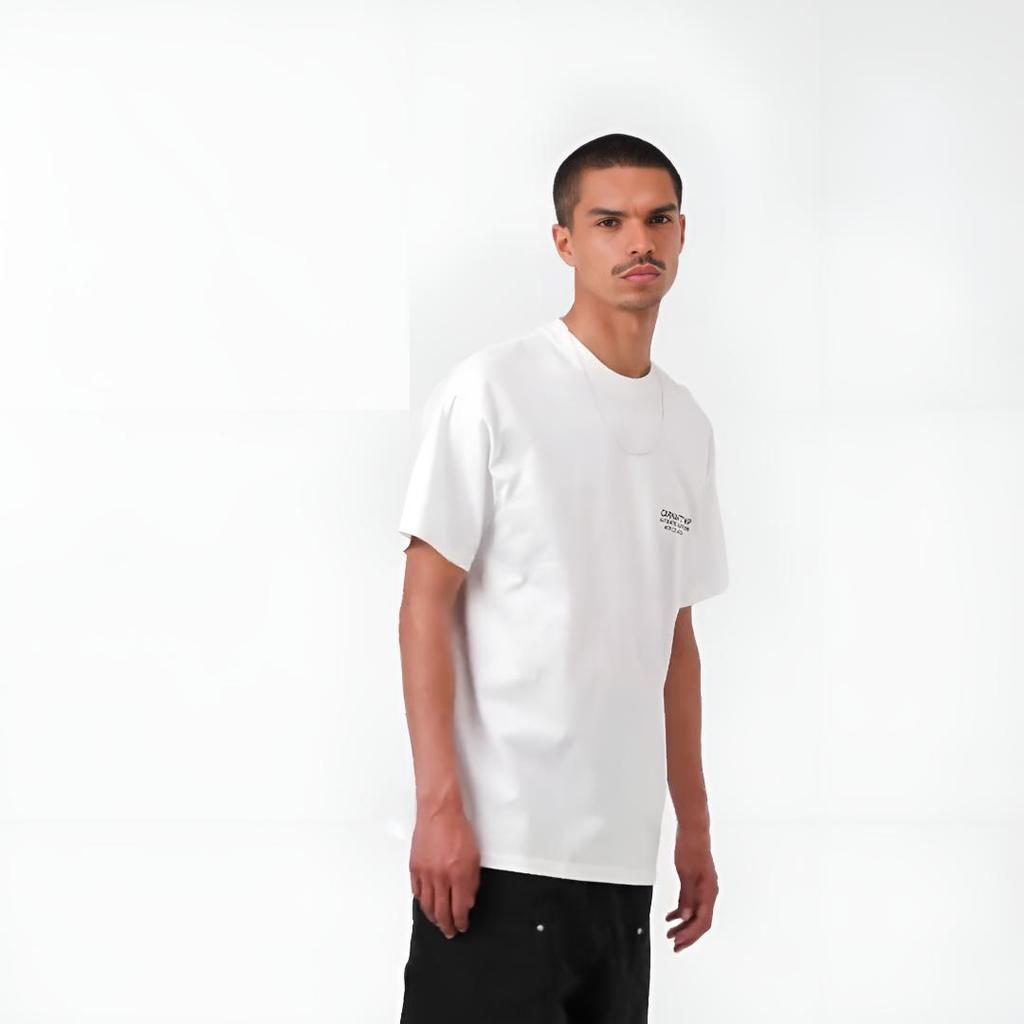 Carhartt WIP SS26 Весна/Лето Шон Хэмилтон 03 Футболка Свободный крой Короткий рукав Принт шины Мужские футболки I036270-02-XX