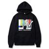 Толстовка с графическим принтом сигнала MTV Music Television Мужская Женская Винтажная Мода Оверсайз Свитшот Унисекс Y2k Арт Эстетика Худи