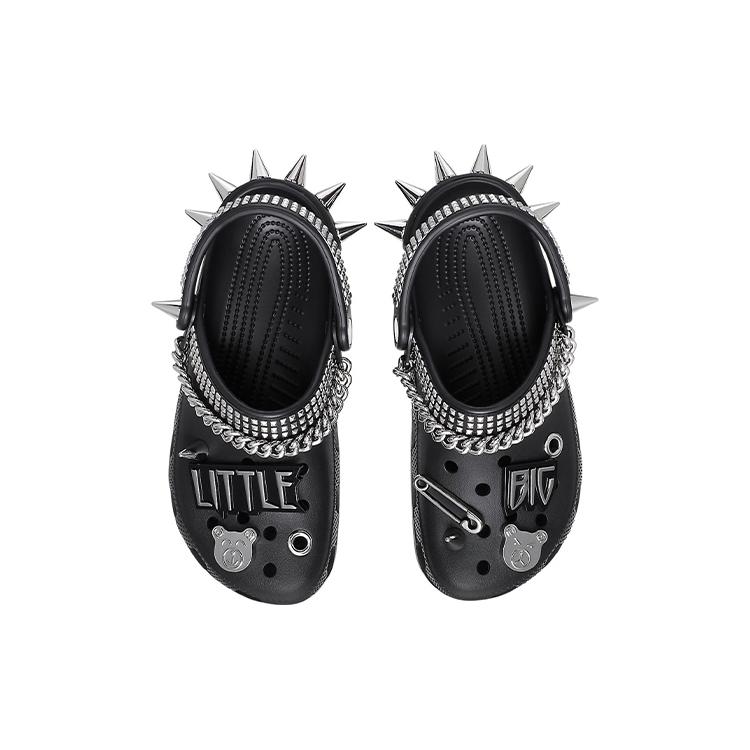 Crocs Классические X Little Big Клоги 'Черные' 207449-001