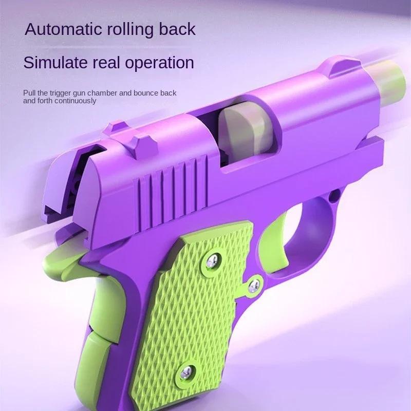 Детские игрушечные пистолеты, модель 3D мини 1911, гравитационная печать, игрушка-непоседа для детей и взрослых, игрушка для снятия стресса, подарок для детей
