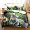 Комплект постельного белья Animal World Single Twin Full Queen King Size Комплект постельного белья Aldult Kid Bedroom Duvetcover Sets Комплект простыней с 3D-принтом