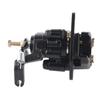 Rear Brake Caliper with Braking Pad Universal Steel Alloy for 110cc 125cc 150cc 200cc 250cc Engine ATVs Quad Bikes
