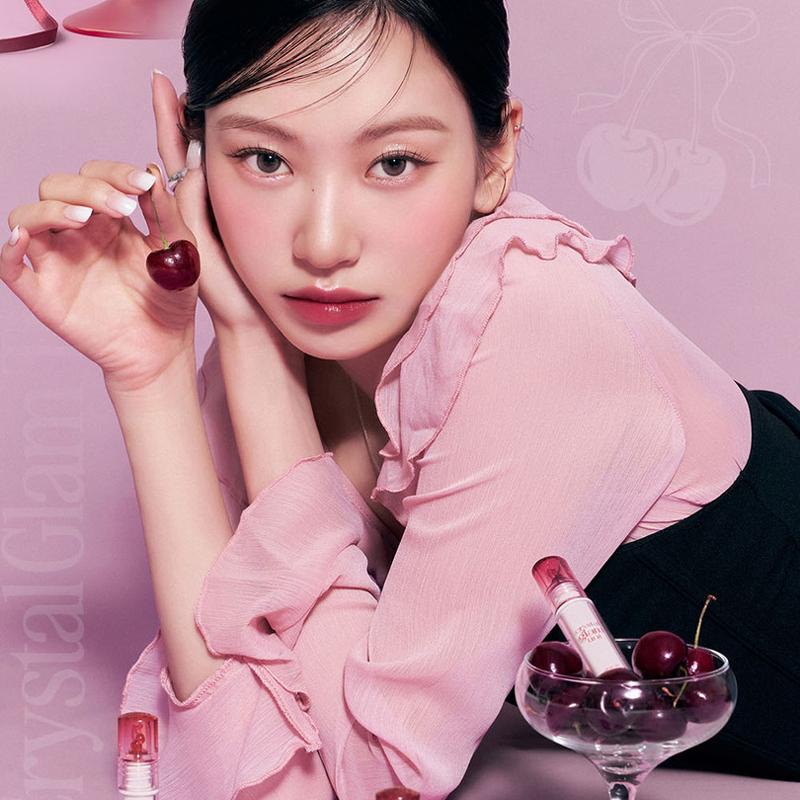 Clio Кристальный глянцевый тинт #Вишневая серия 3,4 г