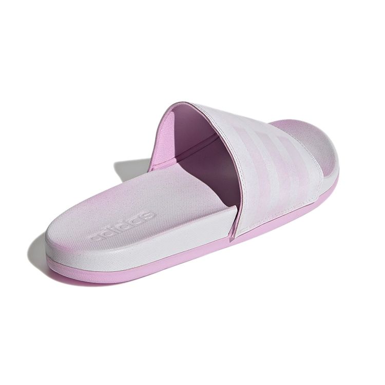 adidas Adilette Comfort Slides Серые прозрачные сиреневые женские кроссовки Фиолетово-серые облачно-белые FZ4878