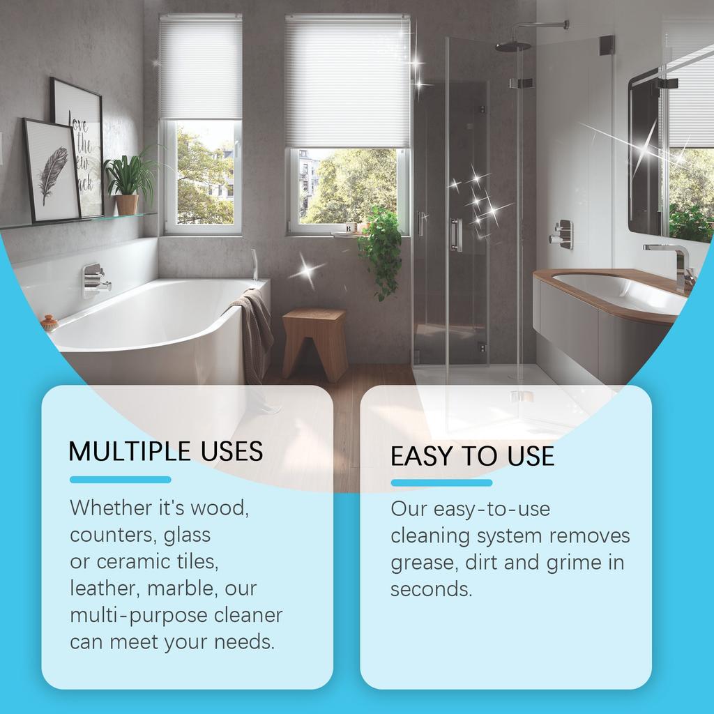 Multi Purpose Cleaning Agent Multi-purpose Cleaning Effervescent Tablets Mild Decontamination Grease Odor Cleaning Agent200ml