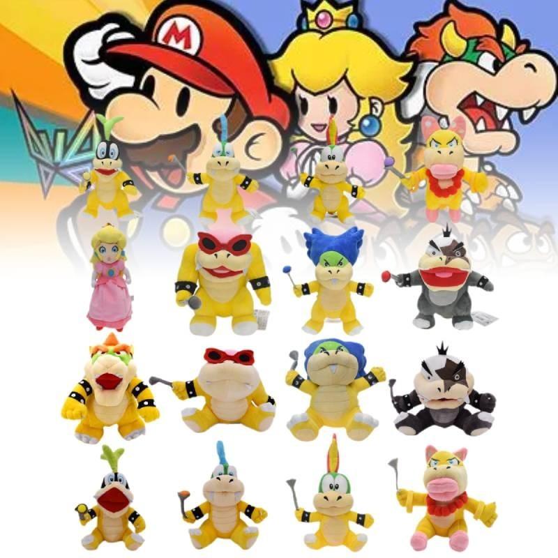 Soft And Huggable Mario Plush Toys Including Luigi Remira And Wendy Perfect For Kids