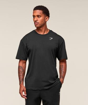 Футболка Essential Oversize, черная A1a3e BBBB