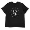 LOVE - The Light Has Won T-Shirt Boys Whites Plus Size Clothes Aesthetic Clothes T-shirt Men