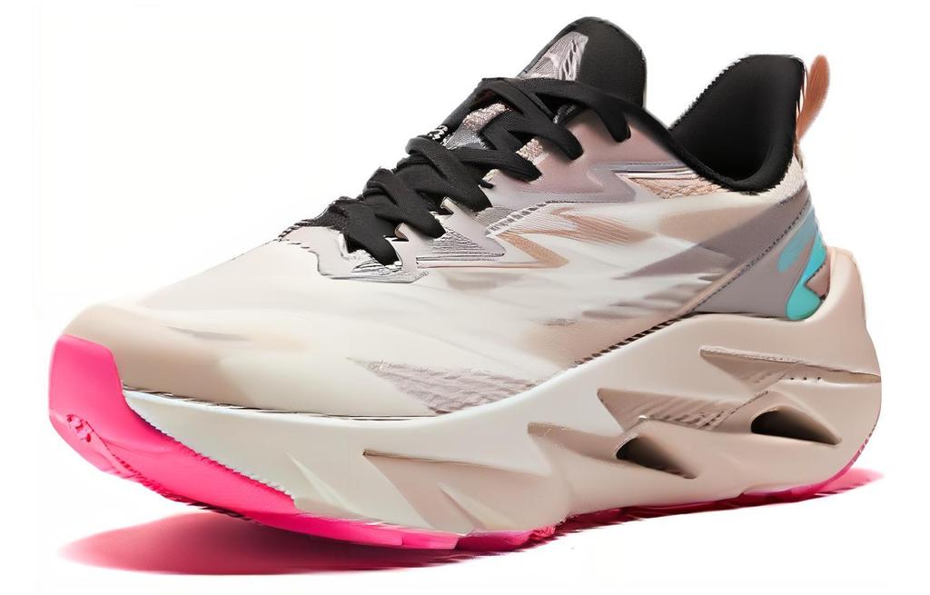 Women's Sneakers Anta Comfortable Slip Resistant Abrasion Resistant Low top Running Shoes Women's White Gray