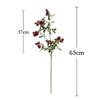 Real Touch Silk Mini Rose Plastic Simulation Rose Flower Fake Flowers  Home Office Decor