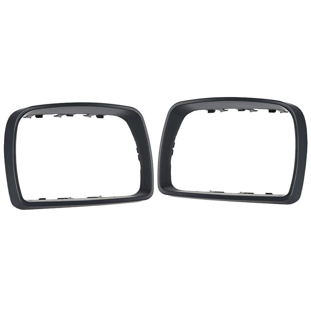 Накладка на боковое зеркало автомобиля для BMW E53 X5 3.0d 3.0i 4.4i 1999-2006 Корпус кольца отделки держателя зеркала заднего вида двери автомобиля