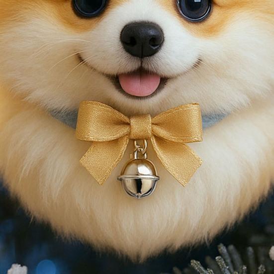 Pom-Pom Pet Ornament 2D Acrylic Cute Dog Christmas Ornament Cartoon Furry Pet Shaped Xmas Tree Hanging Decor for Holiday Party Supplies