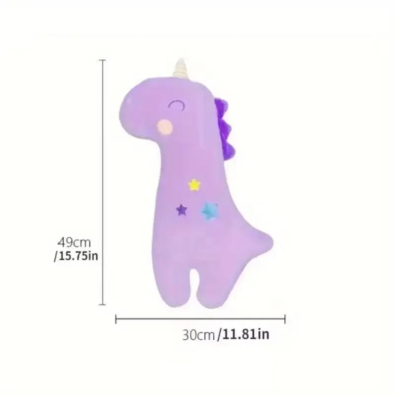 A Must - buy! Cute Dinosaur and Unicorn - shaped Car Seat Belt Shoulder Covers, Made of Plush Material, Universal for All Cars