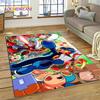 Retro Cartoon Rockman Mega Man Game Rug Carpet for Living Room Bedroom Home Decor,Floor Mat Non-slip Decoration for Sofa Doormat