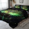 Tree Of Life Mystical Green Light Bedding Set All-Season High-Definition Printed Nordic Style Luxury Birthday Gift