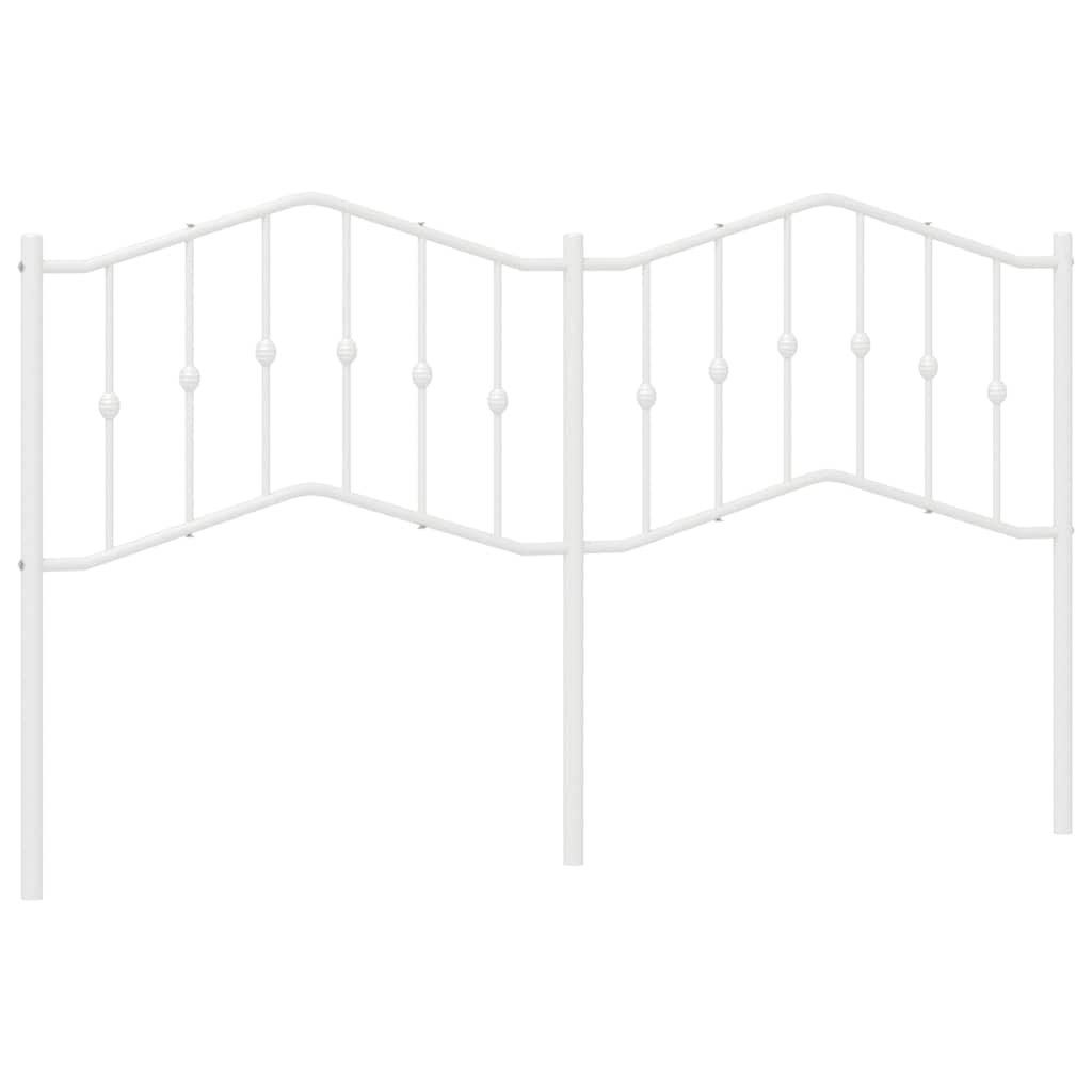 Replacement Headboard Metal White 180 cm