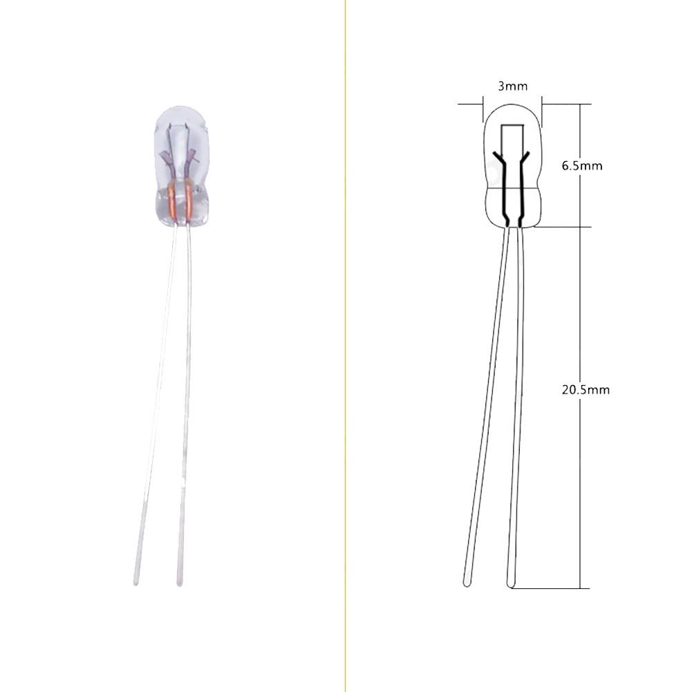 Запасная лампа T3 12 В, аксессуары накаливания