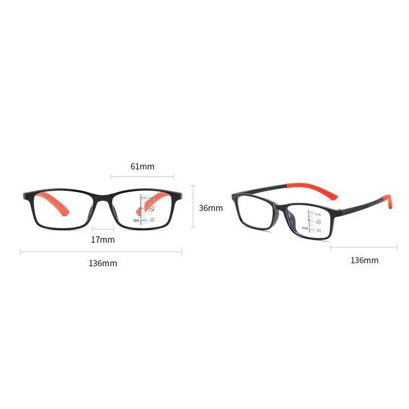 Унисекс, модные ультралегкие фотохромные очки для коррекции пресбиопии, очки для чтения с защитой от синего света, солнцезащитные очки для занятий спортом на открытом воздухе.