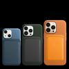 Для Magsafe Магнитный кожаный кошелек-чехол Для iPhone 17 16 15 14 13 12 11 8 Для Samsung Для Huawei Держатель для карт с магнитными крышками