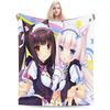 NEKOPARA Фланелевое одеяло Зимнее Теплое плед для детской спальни Новинка Покрывало Чехол для дивана-кровати