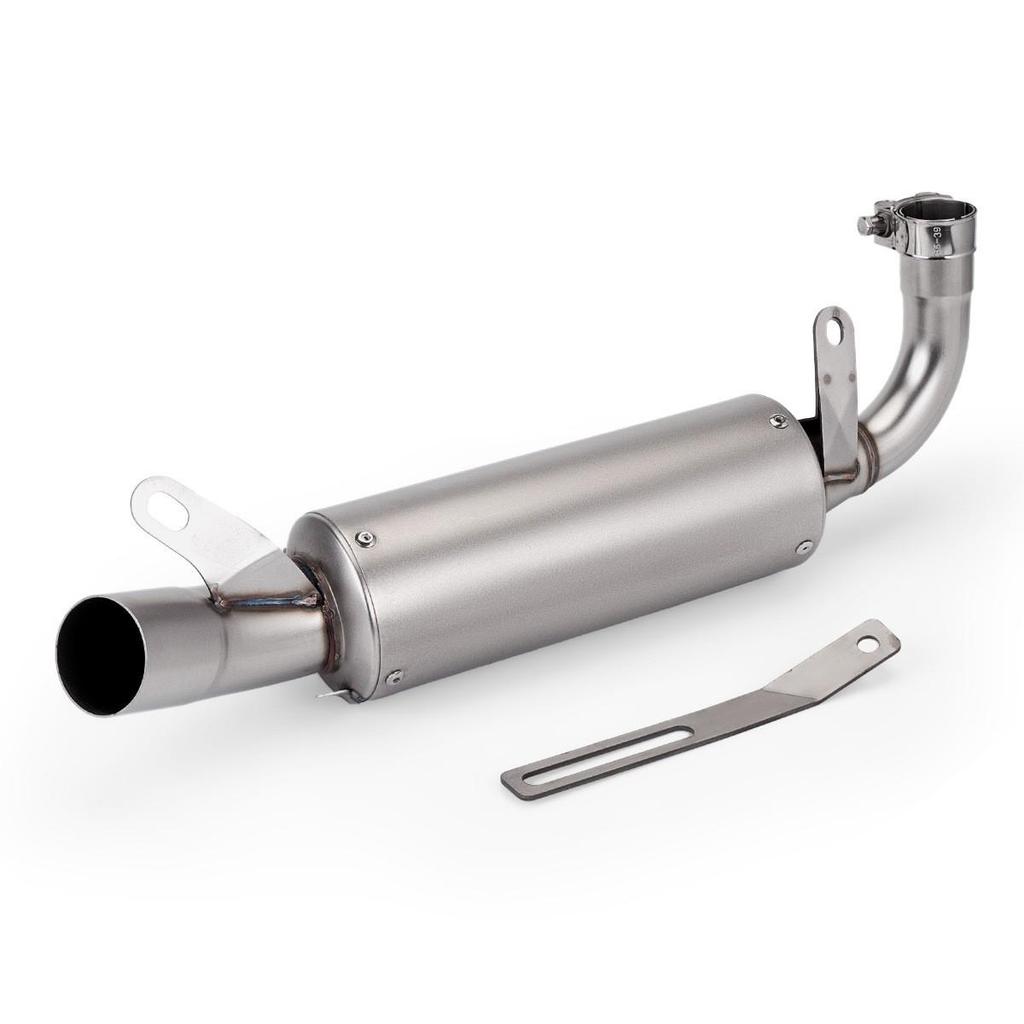 Средняя часть выхлопа GPR250 из нержавеющей стали без перегородки (2021-2023 гг.) - Прямая установка
