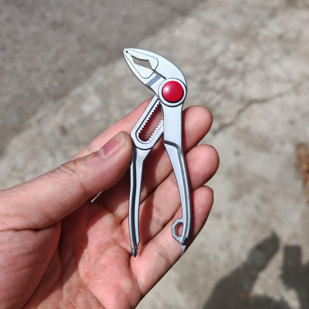 Chrome Vanadium Steel Water Pump Pliers Adjustable Multifunctional Tool Compact Miniature Pliers