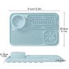 Pet Placemat Cat Slow Feeding Mat Dog Lick Mats Silicone Pets Eating Dogs Feeder Supplies Suction Cup Dog Bathing Distraction