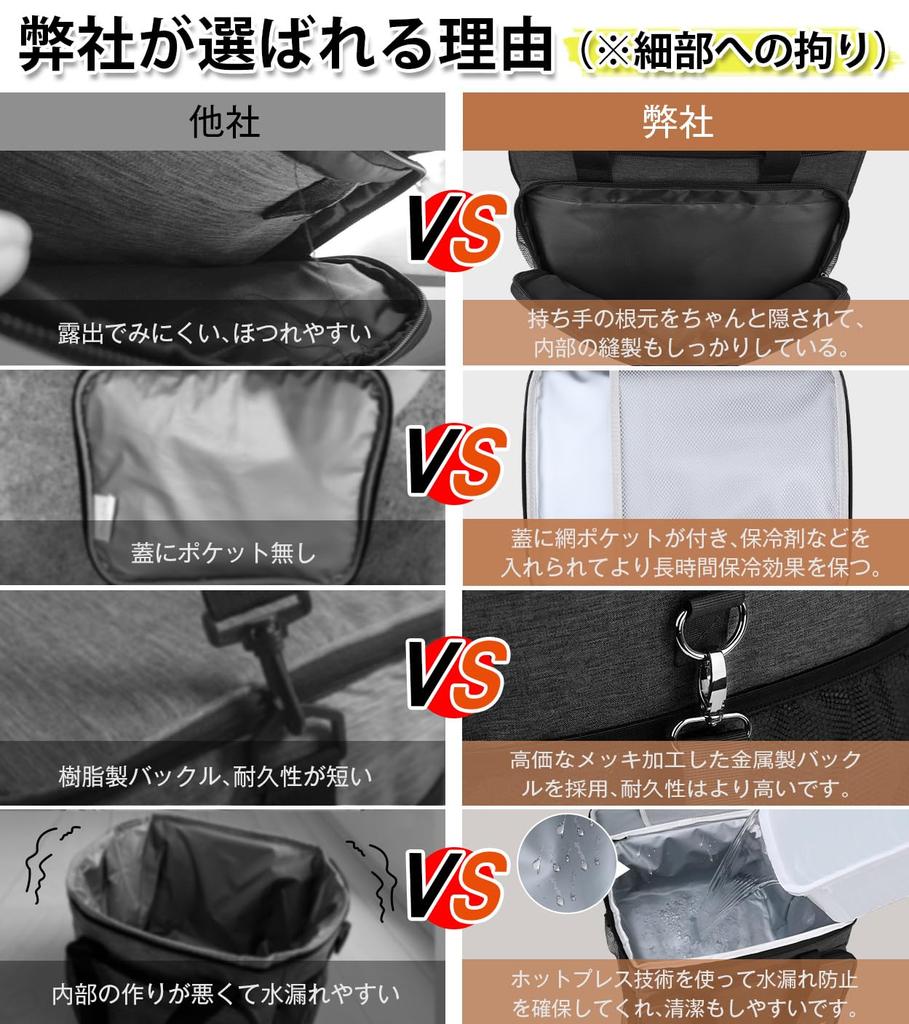 Большая вместимость 30 л Термосумка Мягкая термосумка Идеально подходит для спорта Клуб Сакура и Темно-серая коробка, Водостойкая, Износостойкая, 4-слойная