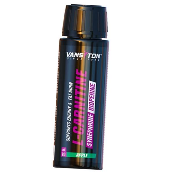 Карнитин комплекс для похудения, L-Carnitine Shot, Ванситон 80мл Яблоко (02173006)