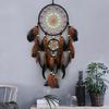 Home Decoration Room Decor Glow-in-the-dark Dreamcatcher Feather Wind Chimes Premium Feel Wall Hanging Decor Creative Gift