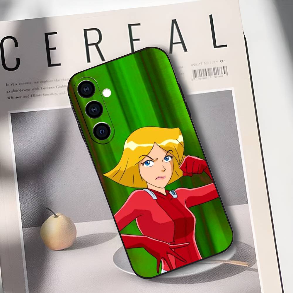 Cool T-Totally S-Spies Phone Case For Samsung Galaxy A73,A72,A71,A70,A53,A52,A51,Others Soft Black Cover