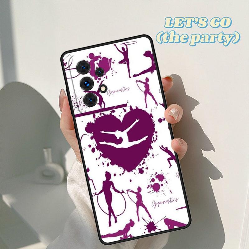 Чехол для телефона 'Люблю гимнастику' Для Samsung Galaxy A42 A31 A40 A51 A71 A32 A80 A91 A52 A72 A73 A20e A21S A50 A70 A11 A12 Обложка
