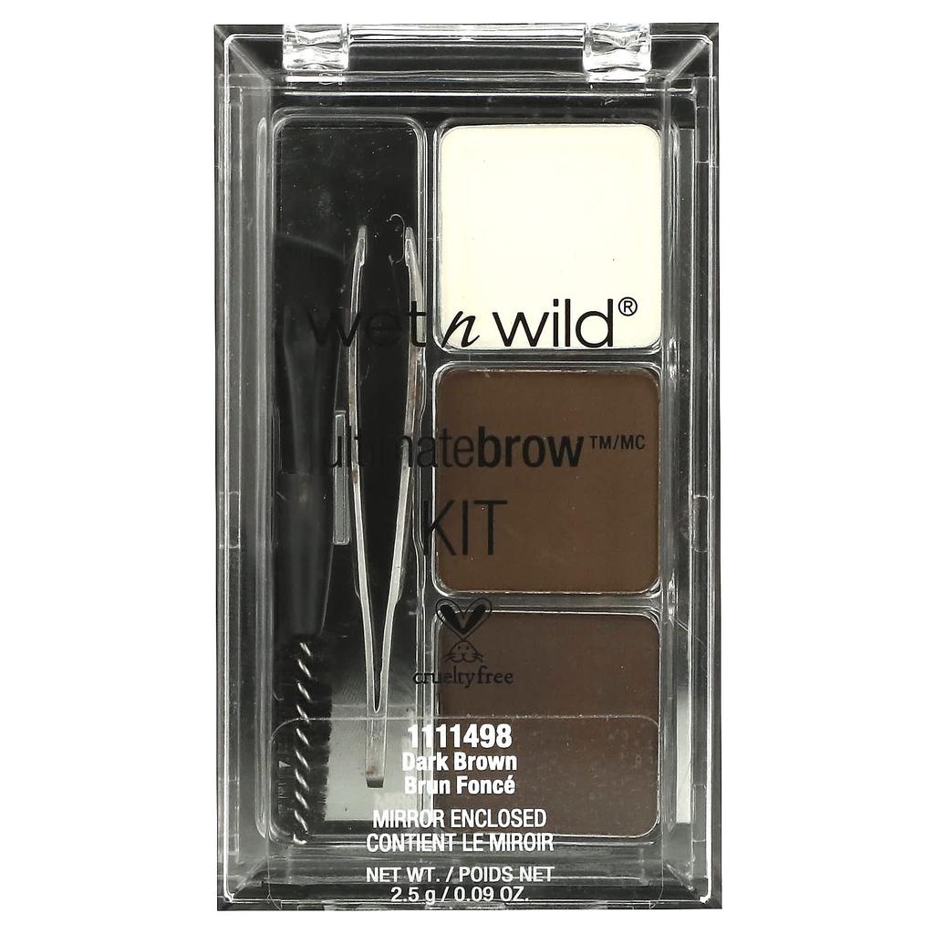 Ultimate Brow Kit, 1111498 Dark Brown, 2.5G(0.09Oz)