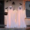 Spooky Lighted Standing Ghosts 85cm 165CM Outdoor Halloween Decor Scary Animated Haunted Porch Front Door Yard Party Atmosphere