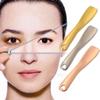 Body Makeup Tools Face Silver Makeup Mask Cream Spoon Curved Scoop Cosmetic Spatula Cosmetic Spoons