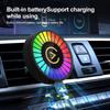 Беспроводной адаптер 3-в-1 CarPlay Android Auto Plug and Play Автомобильная ароматерапия с управлением через приложение Car Smart RGB музыкальная лампа Перезаряжаемый для воздуховода автомобиля