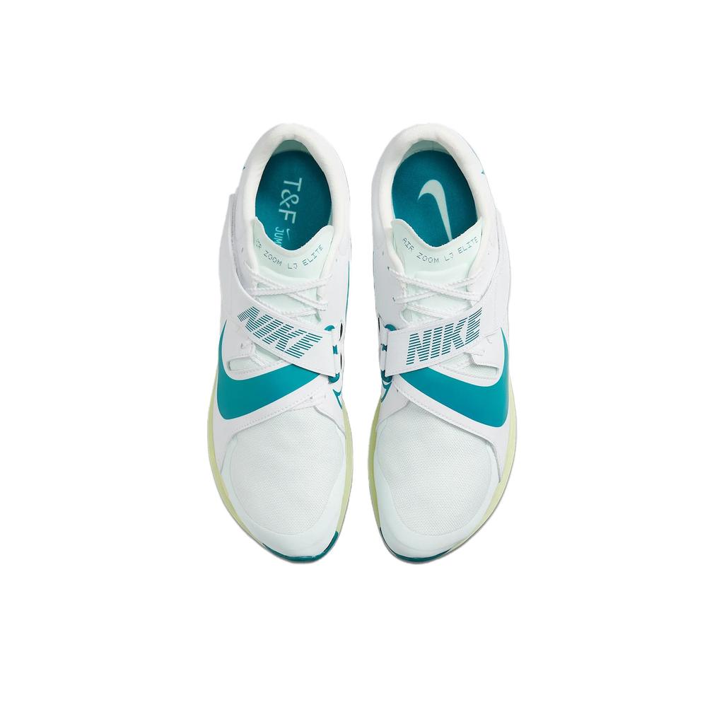 Nike Кроссовки Zoom Long Jump Elite White Bright Spruce Unisex Barely-Green FZ9326-100