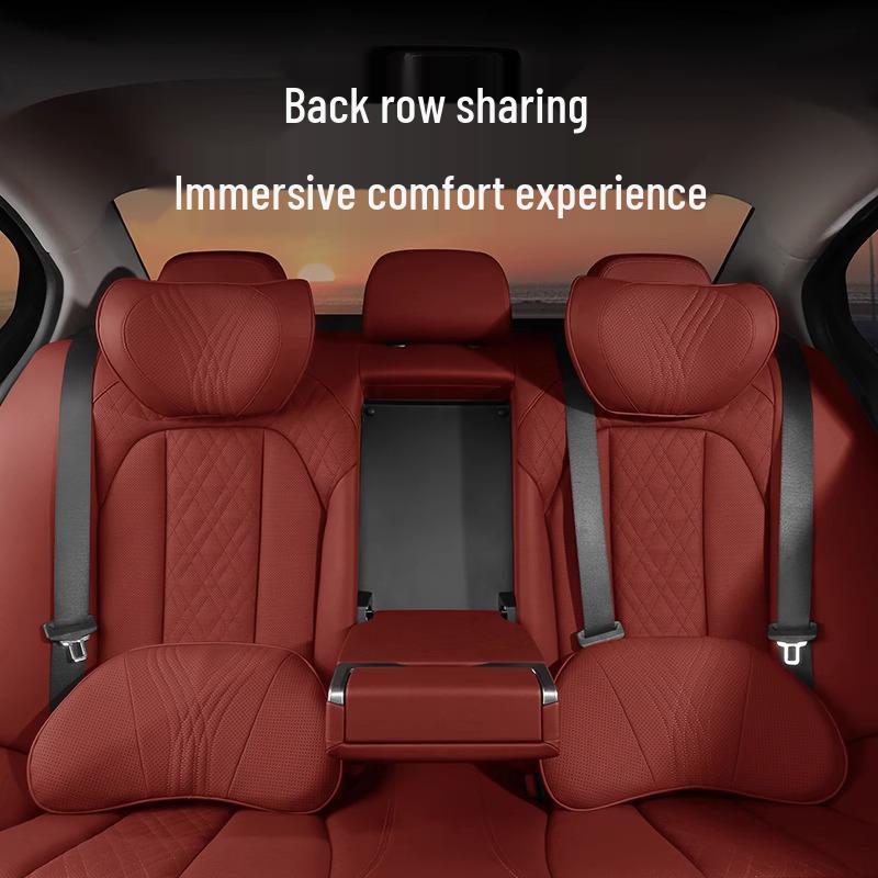 BMW Headrest & Lumbar Support: 5 & 7 Series Neck Pillow and Waist Pad