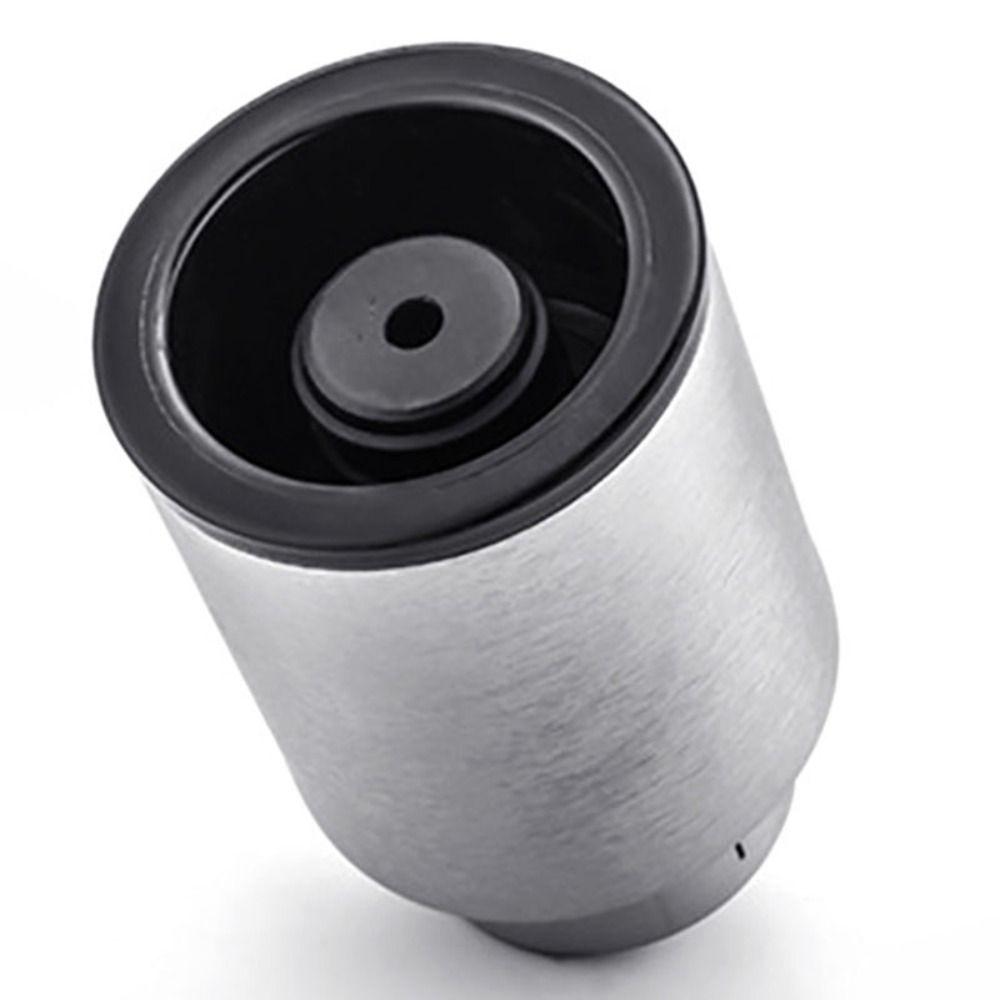 Stainless Steel Wine Bottle Stoppers Press Type Wine Corks High-end Wine Preserver  Home