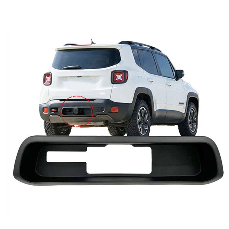 НОВЫЙ-Накладка на фаркоп прицепа автомобиля 5VX02LXHAA Для Jeep Renegade 2015-2023 Автомобильные аксессуары Панель крышки прицепа