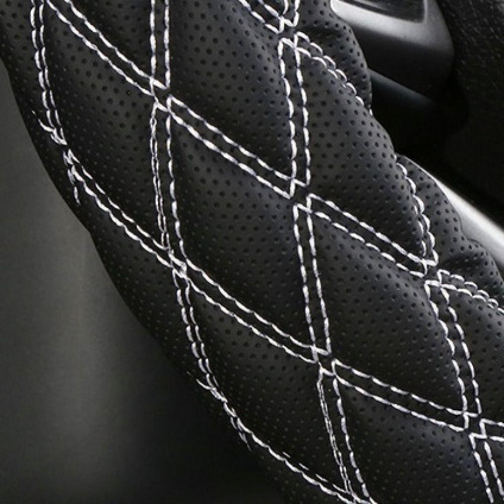 Breathable Steering Wheel Cover Anti Slip Car Accessories Durable Leather Protection Auto