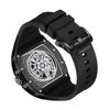 Technology Watch Tourbillon Automatic Reloj Hombre Mechanical Wristwatch Full Stainless Steel Material For U Tonneau Dial Design