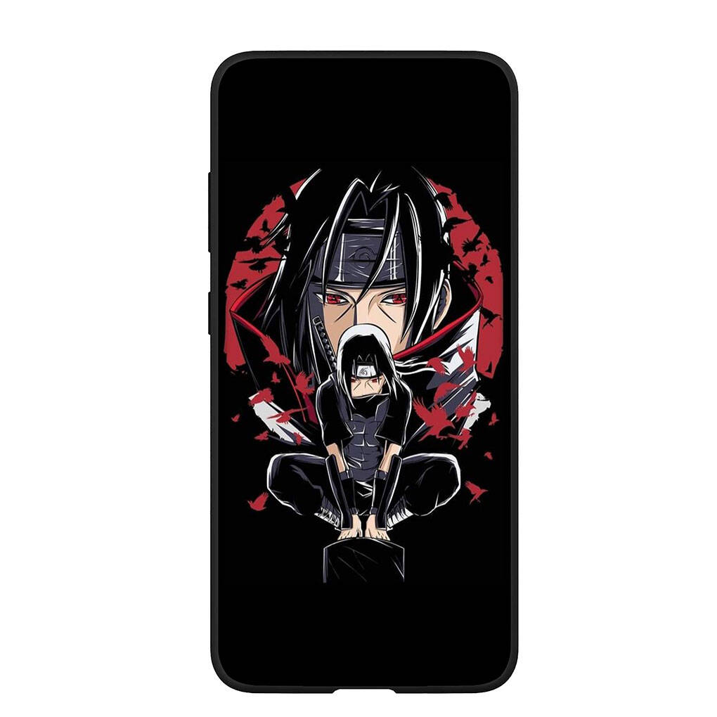 Case for Samsung Galaxy S25 S23 S24 Ultra FE Plus A05 A06 A15 A16 A36 A37 A35 A54 A55 A56 A57 A25 A26 A53 Narutos Poster Itachi Uchiha Akatsuki Cover