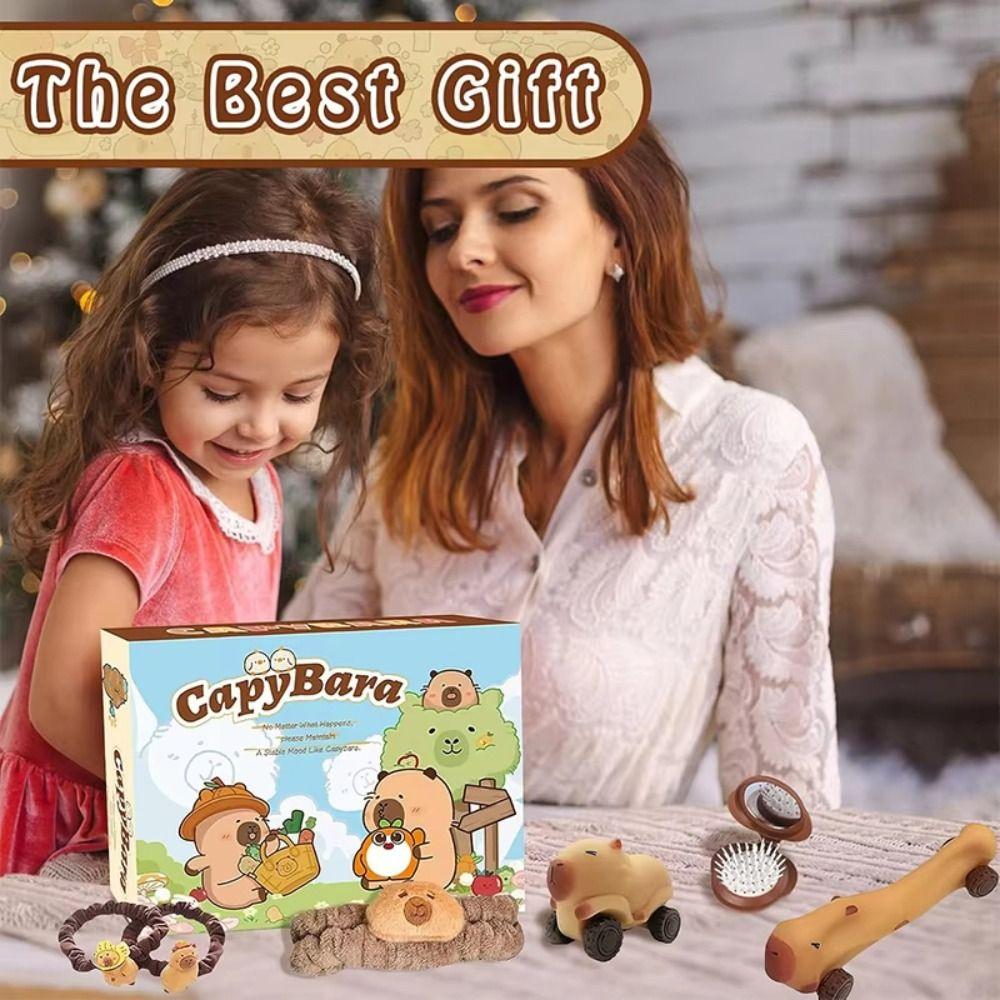 Capybara Themed Set Christmas Advent Calendar Capybara Blind Box Calendar For Kids Christmas Gift