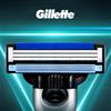 Gillette Бритва Mach 3 1 ручка 6 бритвенных головок 1 подставка