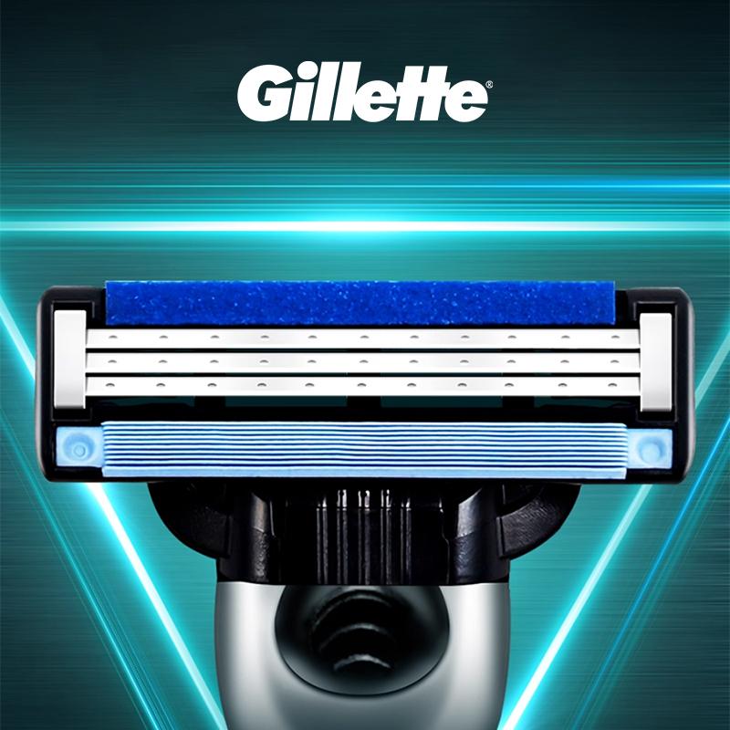 Gillette Бритва Mach 3 1 ручка 6 бритвенных головок 1 подставка